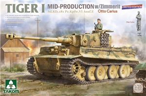 Bachmann Europe plc - German WWII Tiger I Late/Late Command w 